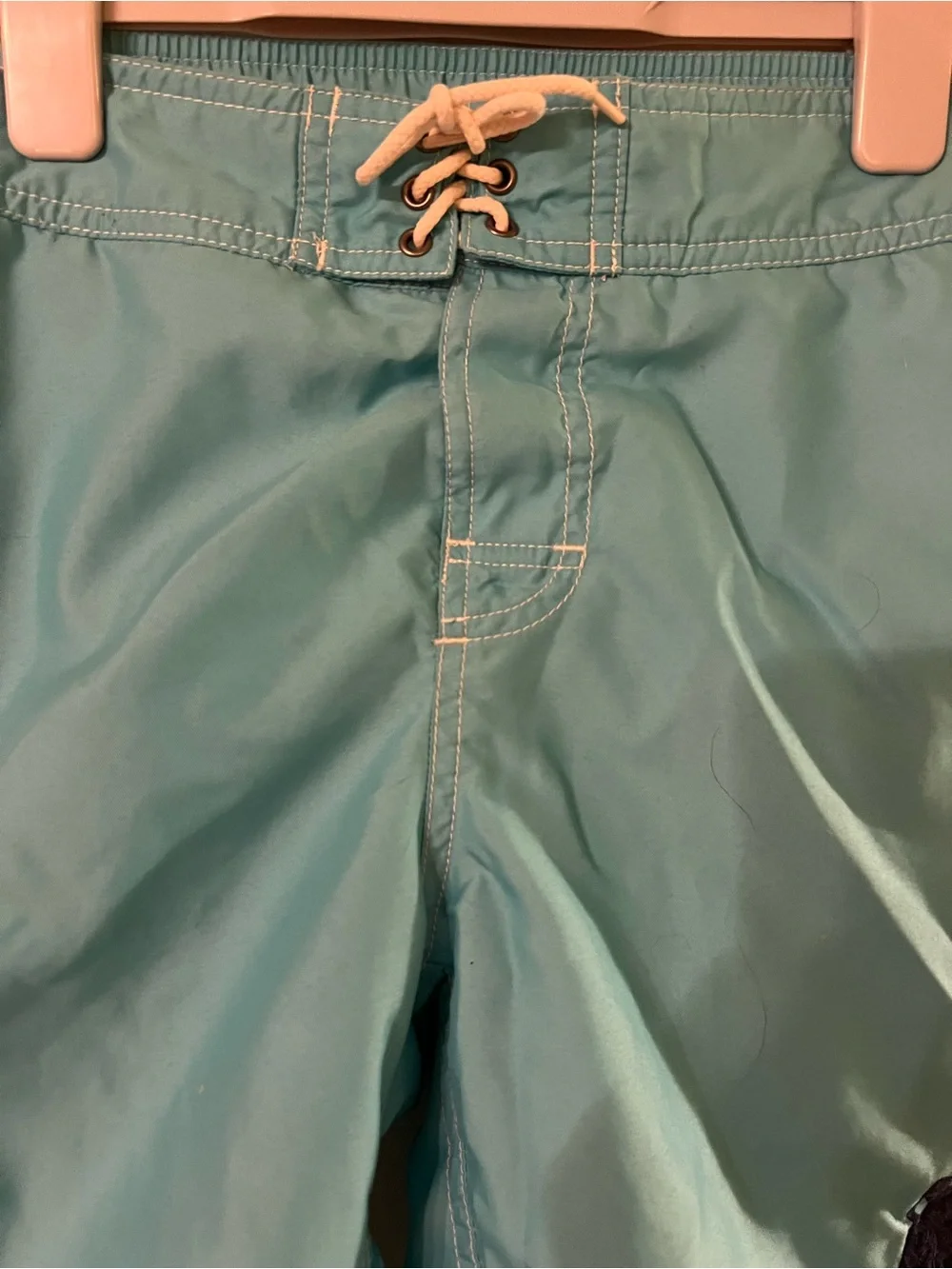 Polo Ralph Lauren VTG Boys Blue  Swimming Board Shorts Big Pony No. 3 Sz S (8)